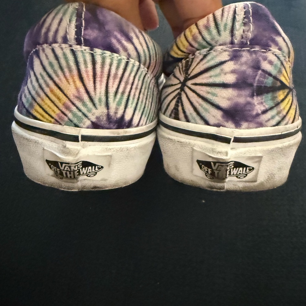 Vans Classic Slip-On New Age‎ Purple Tie Dye Sneakers - Picture 3 of 5